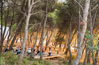 Vrt u objektu O-Tents by Obonjan Island Resort