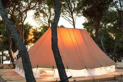 Tlocrt objekta O-Tents by Obonjan Island Resort