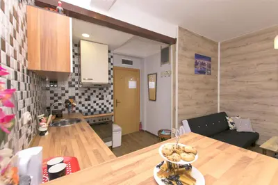 Kuhinja ili čajna kuhinja u objektu Apartment Nikolina Old town