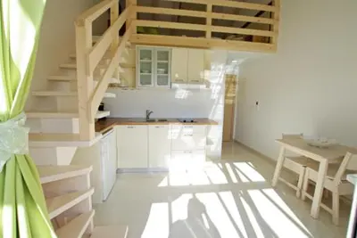 Kuhinja ili čajna kuhinja u objektu Murter New- with Sauna&Jacuzzi 721