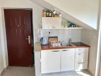 Kuhinja ili čajna kuhinja u objektu Sun&Sea Apartment