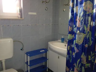 Kupaonica u objektu Family-friendly apartments with swimming pool Razanj, Rogoznica - 14232