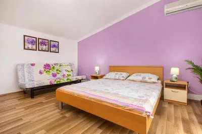Krevet ili kreveti u jedinici u objektu Apartments Alaga