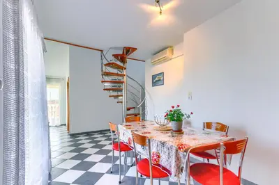 Tlocrt objekta Apartmani Vukičević