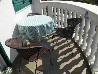Balkon ili terasa u objektu Apartmani Vukičević