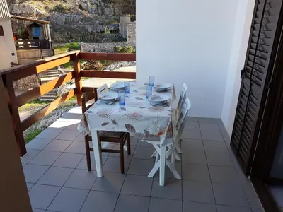 Balkon ili terasa u objektu Apartments by the sea Cove Koromasna, Zirje - 15166