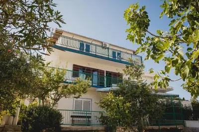 Tlocrt objekta Family friendly seaside apartments Grebastica, Sibenik - 15170
