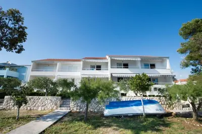 Tlocrt objekta Apartments by the sea Rogoznica - 15249