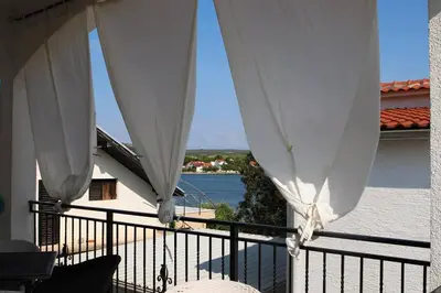 Balkon ili terasa u objektu Arija