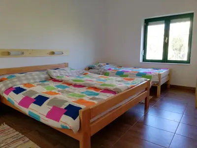 Krevet ili kreveti u jedinici u objektu Kod Male Gospe