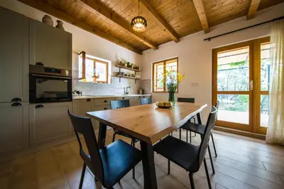 Kuhinja ili čajna kuhinja u objektu Holiday Estate 