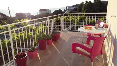 Balkon ili terasa u objektu Nada