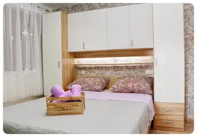Krevet ili kreveti u jedinici u objektu Stone House Vodice
