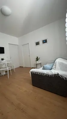 Krevet ili kreveti u jedinici u objektu Apartmani Andora,centar-Vodice