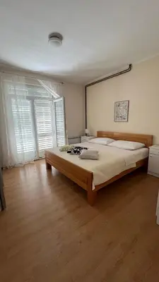 Krevet ili kreveti u jedinici u objektu Apartmani Andora,centar-Vodice