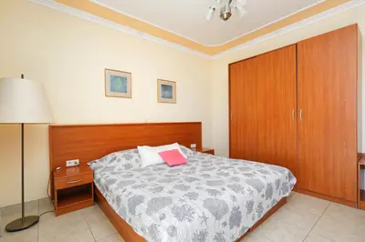 Krevet ili kreveti u jedinici u objektu Apartment Brodarica 15270b