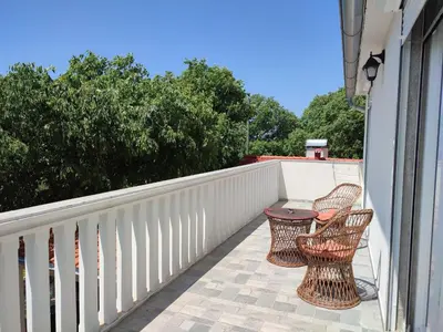 Balkon ili terasa u objektu House Kuna - kuća za odmor i opuštanje -NP Krka