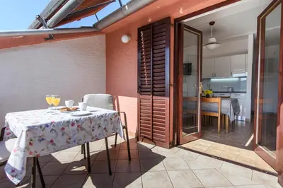 Balkon ili terasa u objektu Apartments Martina