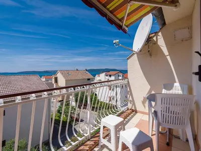 Balkon ili terasa u objektu Apartments Maretic Brodarica Center