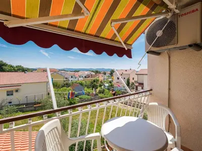 Balkon ili terasa u objektu Apartments Maretic Brodarica Center