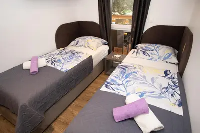 Krevet ili kreveti u jedinici u objektu Authentic Camping Dalmatia