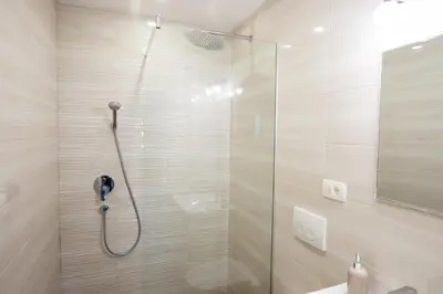 Kupaonica u objektu Villa Ane, Divine holiday