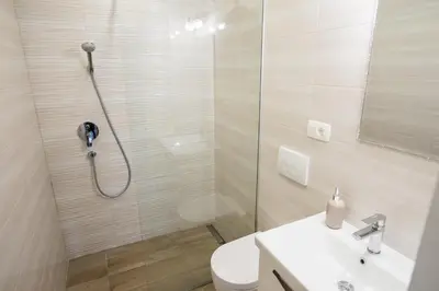 Kupaonica u objektu Villa Ane, Divine holiday