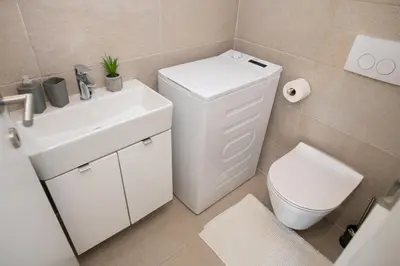 Kupaonica u objektu Apartments Barone