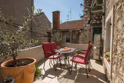 Balkon ili terasa u objektu Apartments Barone