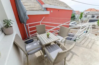 Balkon ili terasa u objektu Apartments Dasa
