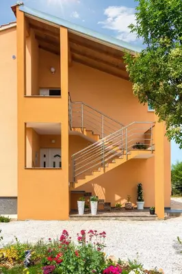 Balkon ili terasa u objektu Guesthouse Miranda NP Krka