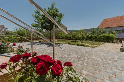 Vrt u objektu Guesthouse Miranda NP Krka