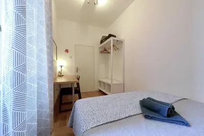 Krevet ili kreveti u jedinici u objektu Lovely Rita's Sibenik - cosy apartment in city center