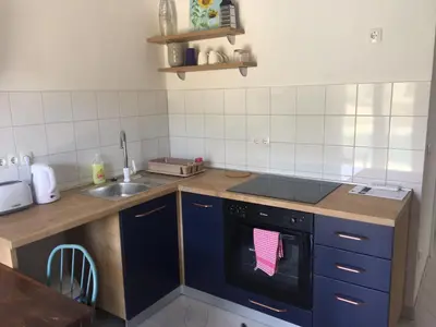 Kuhinja ili čajna kuhinja u objektu RIVA Seafront holiday apartments