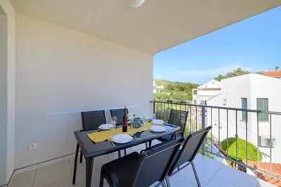 Balkon ili terasa u objektu Apartment Banjada