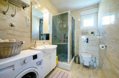Kupaonica u objektu Apartment Banjada