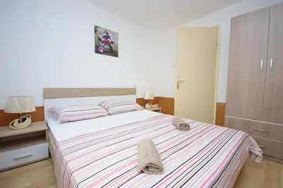 Krevet ili kreveti u jedinici u objektu Apartmani Ana