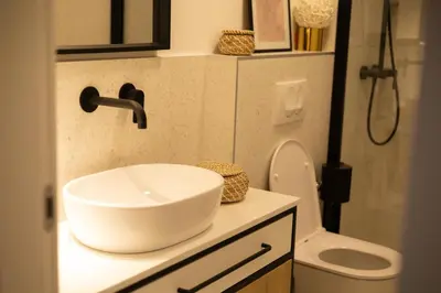 Kupaonica u objektu Apartmani Gacina