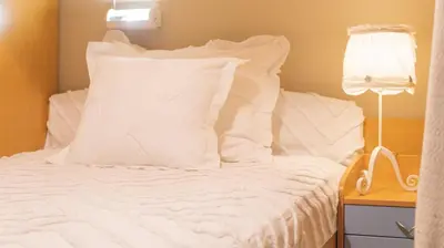 Krevet ili kreveti u jedinici u objektu Apartmani Gacina