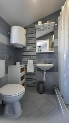 Kupaonica u objektu Apartmani Goga