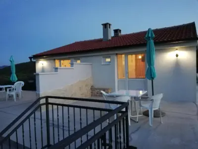 Balkon ili terasa u objektu Apartmani Goga