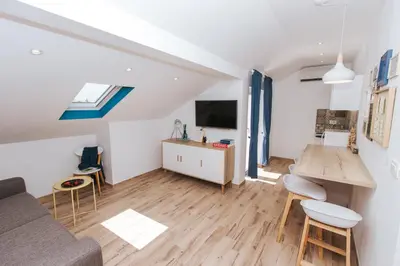 TV i/ili zabavni centar u objektu Fyaka Loft Apartments