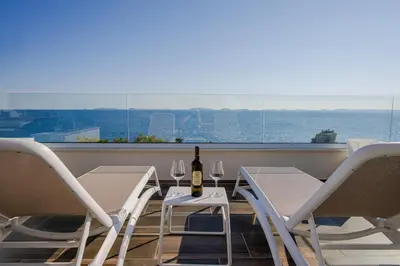 Balkon ili terasa u objektu Exclusive Seaside Dream Apartments
