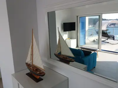 TV i/ili zabavni centar u objektu Villa Big Blue, Tisno