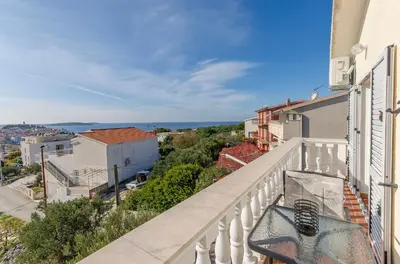Balkon ili terasa u objektu Apartment and Rooms Radojka