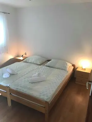 Krevet ili kreveti u jedinici u objektu Šekler ANTE Tribunj