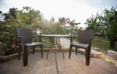 Balkon ili terasa u objektu Studio apartment by the sea