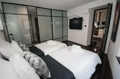 Krevet ili kreveti u jedinici u objektu Apartment Magic Dream