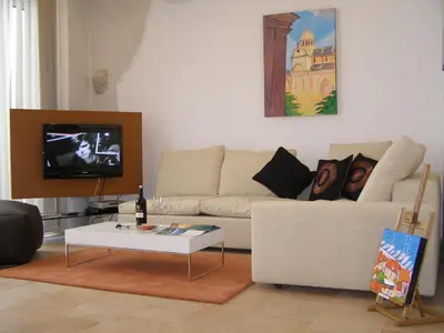 TV i/ili zabavni centar u objektu Harbor terrace - two bedroom apartment
