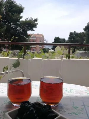 Balkon ili terasa u objektu Apartments & Rooms Samohod